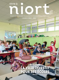 couverture Magazine vivre à niort : Numéro de Octobre 2021