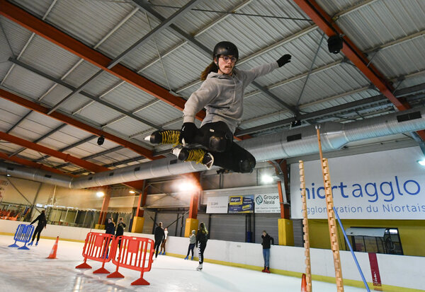 Freestyle a la patinoire de Niort Agglo