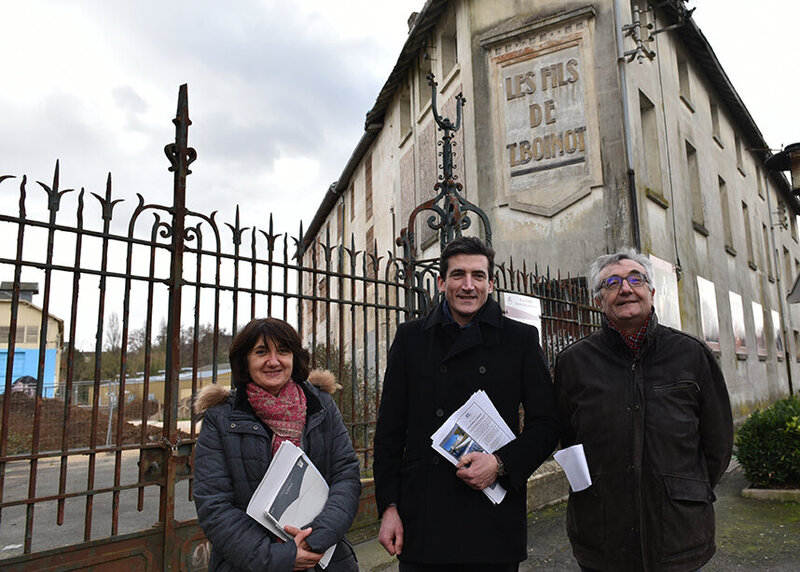 Lancement appel à projets pour la Maison patronale et la Fabrique Boinot, janvier 2018 ©BDerbord