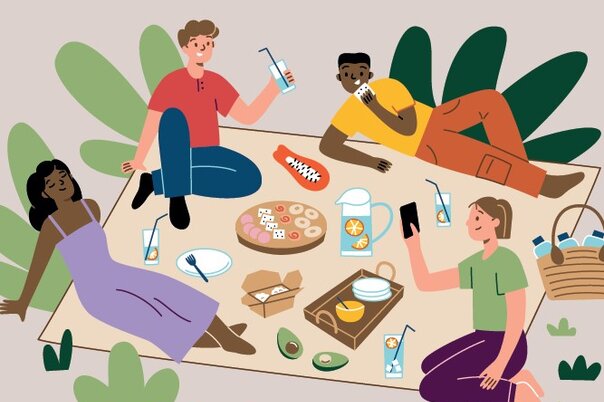 Illustration de la manifestation Goûter partagé au Clou Bouchet