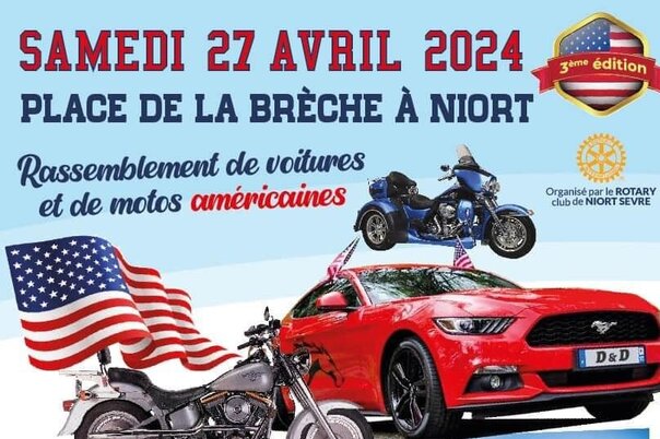 Illustration de la manifestation 3e édition – Baptêmes autos / motos américaines