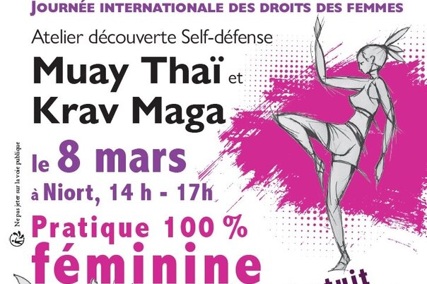 Illustration de la manifestation Découverte Muay Thaï et Krav Maga (100% féminin)