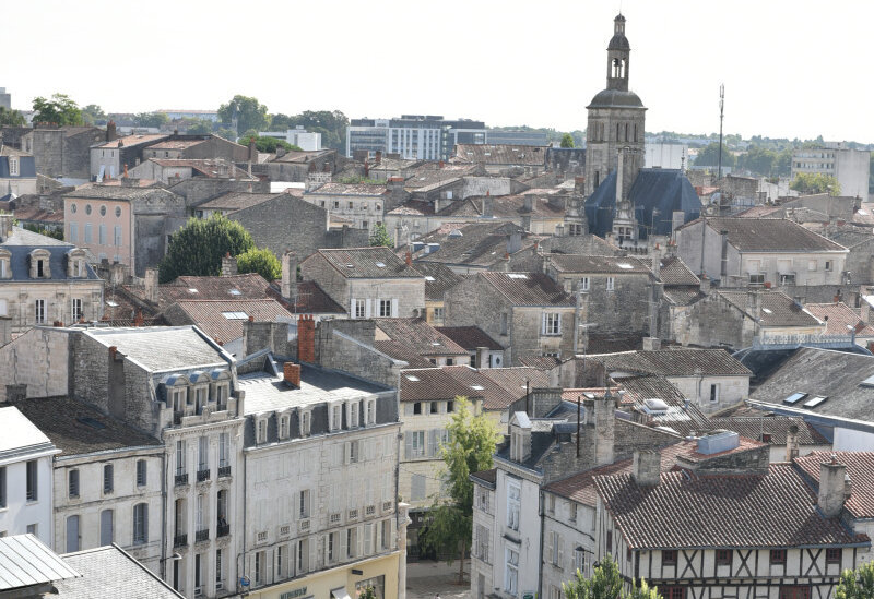 Niort depuis le Donjon