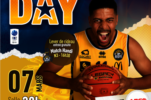 Illustration de la manifestation Basket NM2 : AS Niort Basket vs Auch Basket