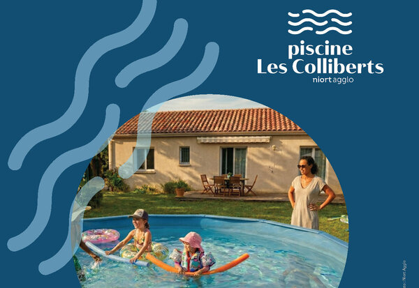 Affiche de l'événement à la piscine Les Colliberts à Mauzé-sur-le-Mignon : pass nautique, ateliers gestes qui sauvent et jeux en bassin.