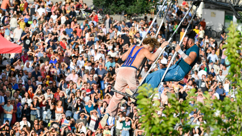 Festival de cirque d?ete la CIE Cirk Vost presente Pigments