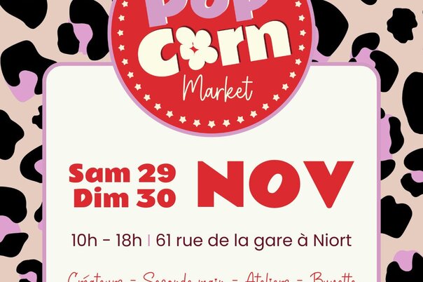 Illustration de la manifestation Popcorn Market #3