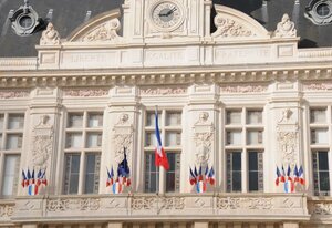 Façade de l’hôtel de ville