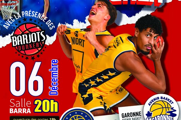 Illustration de la manifestation Basket ASN : Barra XXL - Alerte Barjots Dunkers