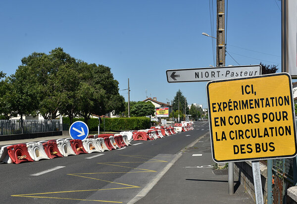 Avenue pasteur à Niort