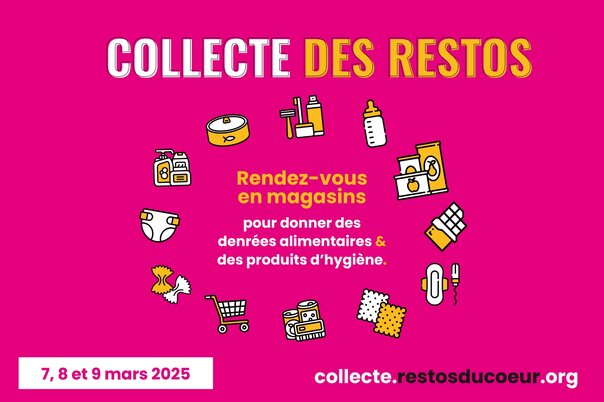 Illustration de la manifestation Collecte des Restos du Coeur