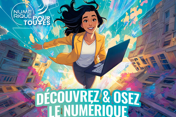Illustration de la manifestation Numérique pour Toutes 2026
