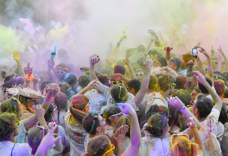 Color PUN course et marche organisee par les etudiants niortais.