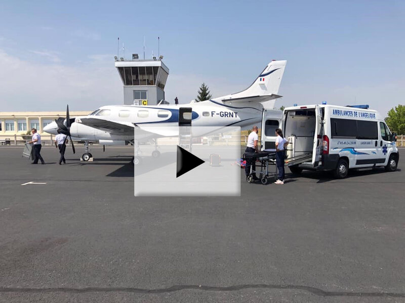 Aérodrome vol sanitaire