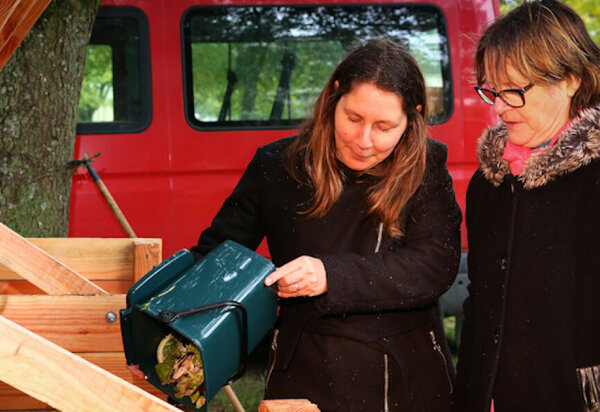 Installation de composteurs collectifs sur le quartier du Pontreau