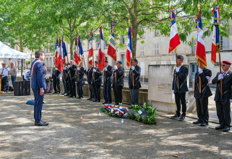 Cérémonie du 16 juillet place des Martyrs de la Résistance ©Éric chauvet