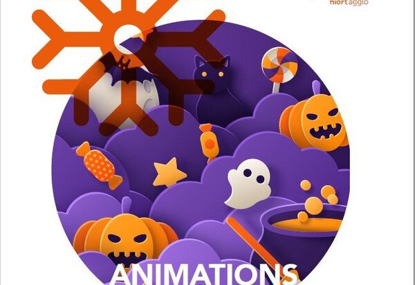 Affiche Soirée Halloween à la Patinoire Niort Agglo – 31 octobre, 14h-17h et 21h-23h30, tout public, avec l'association NiortGlace