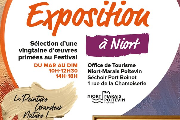Illustration de la manifestation Le Festival international de peinture de Magné s'invite à Niort