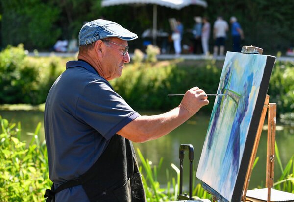 Festival international de peinture de Magné et Coulon ©Darri 