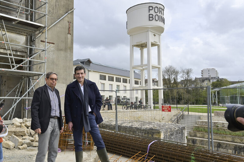 Point presse du chantier de la maison patronale et de la fabrique de Port Boinot