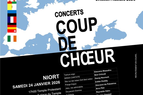 Illustration de la manifestation Concert : voyage vocal en Europe