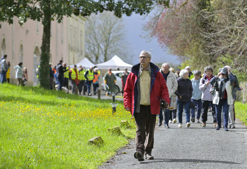 Pexirandonnade commentée par Daniel Courant sur le patrimoine bâti