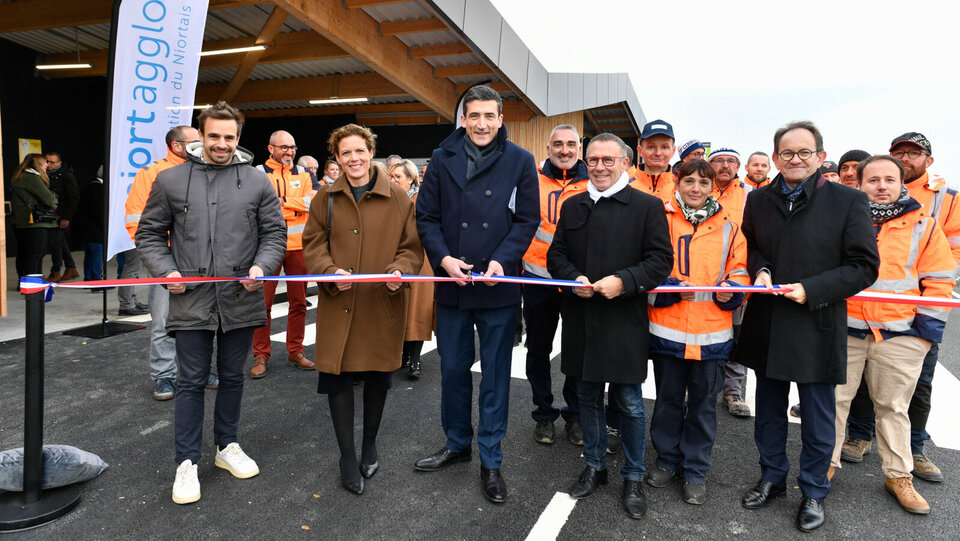 Inauguration de la decheterie de Souché