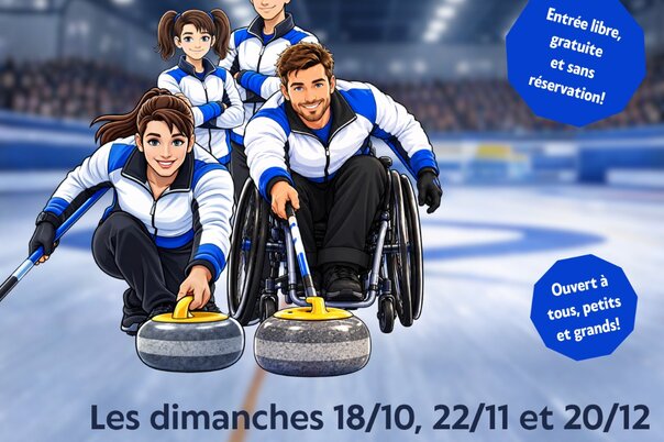 Illustration de la manifestation Les dimanches découverte du curling