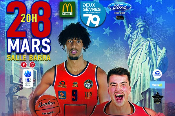 Illustration de la manifestation American Barra XXL - Match  de Gala de Basket NM2