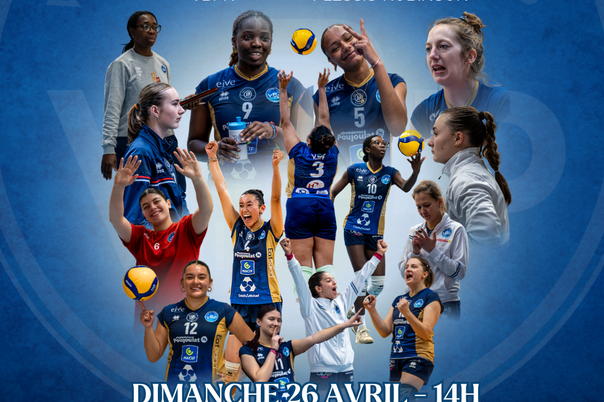 Illustration de la manifestation VOLLEY BALL N2 Féminine : VBPN contre PLESSIS ROBINSON