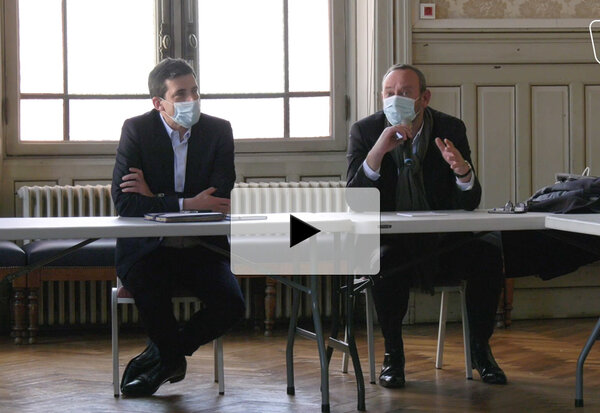Visite du maire de Vannes