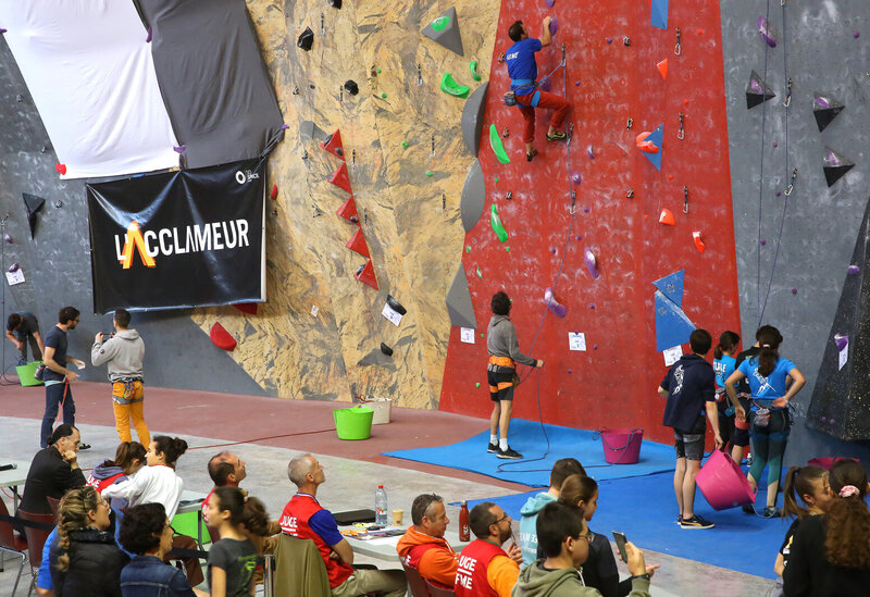 Escalade - Tournoi Regional - Nouvelle Aquitaine - Acclameur