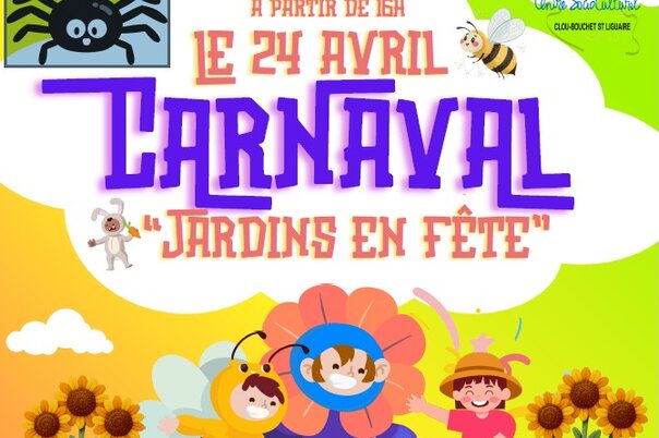Illustration de la manifestation Carnaval "jardins en fête"