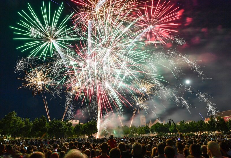 Feu d'artifice du 14 juillet