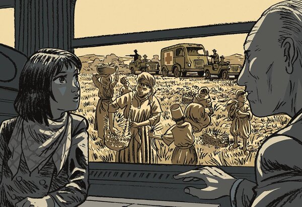 Un extrait de l'album de BD "Salam Toubib - chronique d'un médecin appelé en Algérie, 1959-1961"