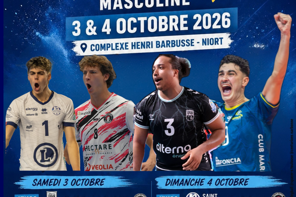 Illustration de la manifestation VOLLEY BALL : 3ème édition TOURNOI PRÉPARATION PRO A MASCULINE