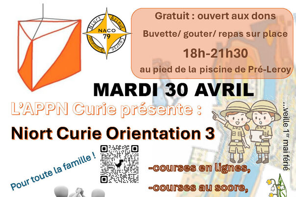 Illustration de la manifestation Niort Curie Orientation 3