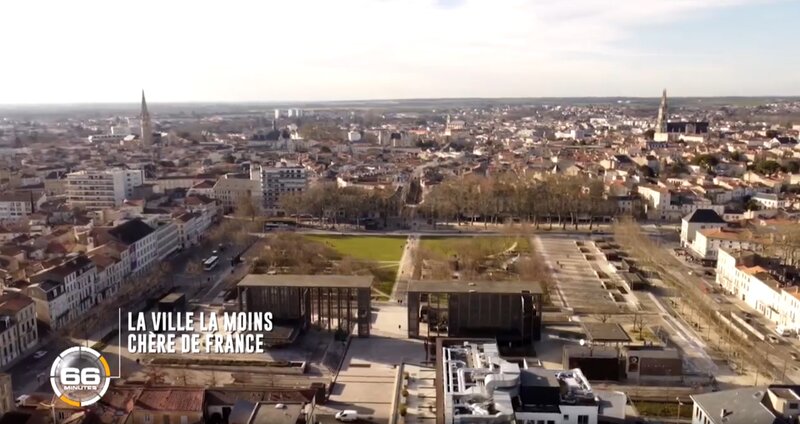 Vue aérienne Niort