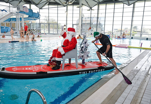 Noel les pieds dans l'eau