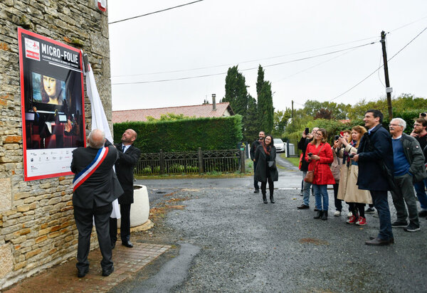 Inauguration Micro folie a Granzay