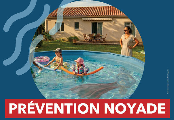 Affiche de l'événement à la piscine Les Colliberts à Mauzé-sur-le-Mignon : pass nautique, ateliers gestes qui sauvent et jeux en bassin.