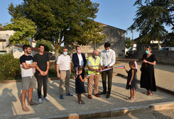 Saint Liguaire : inauguration de trois nouveaux aménagements