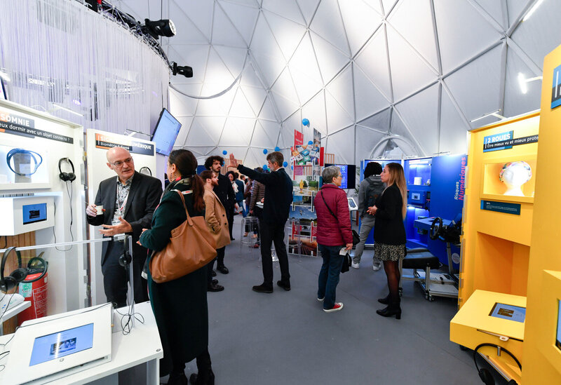 Salon de l?Innovation numerique de l?Insurtech et du risque place du Donjon