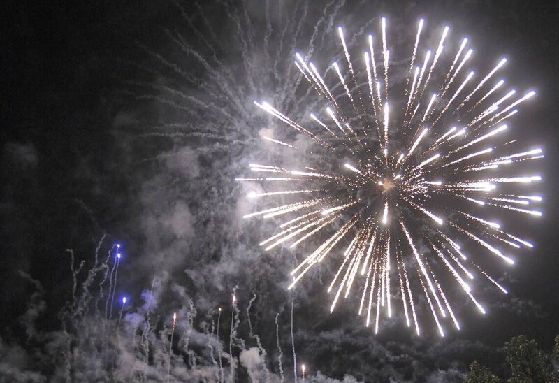 feu d'artifice