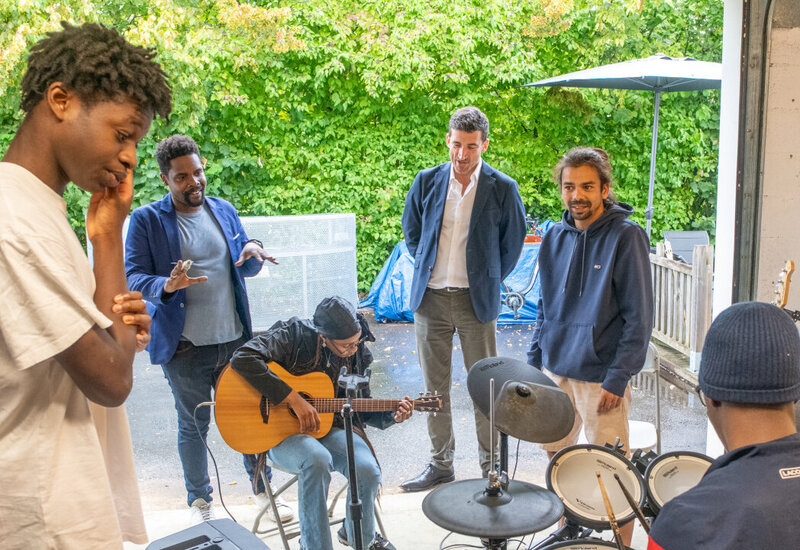 Inauguration Maison des Jeunes Tour Chabot