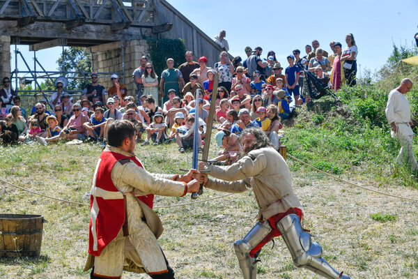 medievales au chateau Salbart