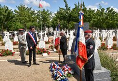 Hommage aux morts pour la France en Indochine 