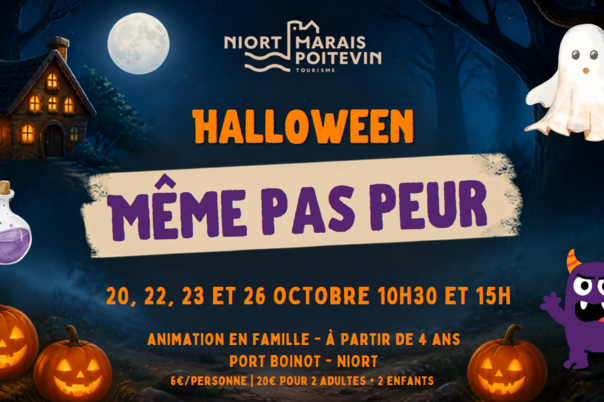 Illustration de la manifestation Animation " Halloween même pas peur " à Niort