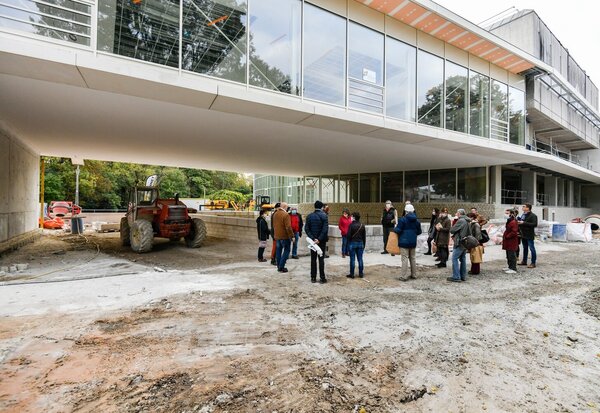 Chantier de la médiathèque