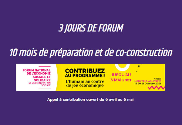 Préparation du forum de l'ess
